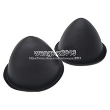 2x 45mm Plastic Dome Speaker Dust Cap Bass  Head Cover Woofer Repair Parts ex