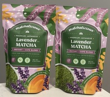 MATCHA Matchalicious Lavender Matcha 6 oz 17 Servings 2 Pack Exp 09/2027