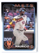 Ronny Mauricio (RC) Rookie 2024 Topps 224 New York Mets