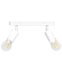 Awora Deckenlampe 2 Flammig Mit 2X E27 Fourstep Lampe Warmweiß Spot Strahler