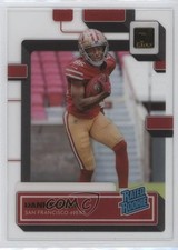2022 Panini Clearly Donruss Rated Rookie Gold Danny Gray #83 0c6