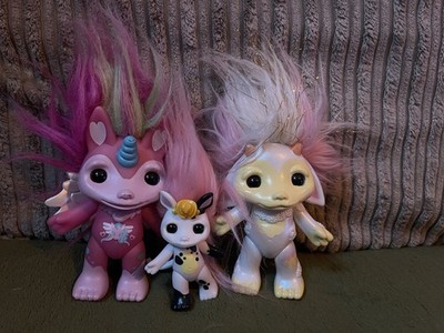 3er Set Zelf Troll Figuren Hightail Cindy Moo & Baabera