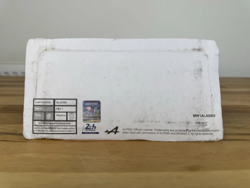 Modelo ganador IXO 1:43 Alpine A442B #2 Le Mans 1978 con estuche y blister sellado Foto 4 de 4