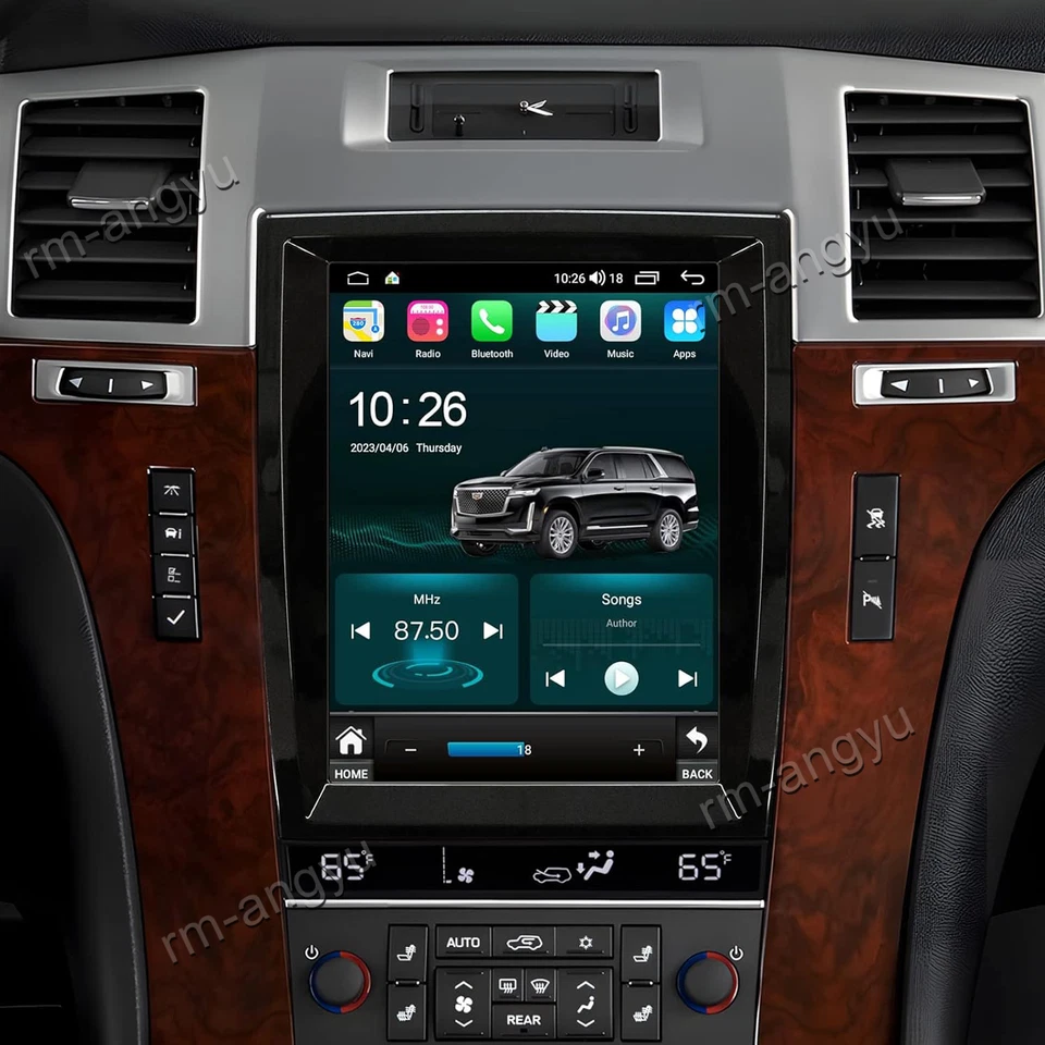 For Cadillac Escalade 2007-2014 9.7" Android Car Stereo Radio GPS Player 4+64G - Image 3 of 4