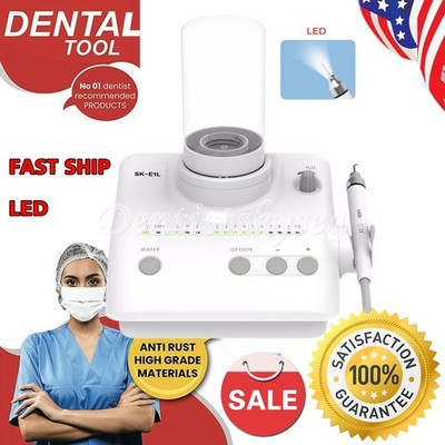 SK-E1L Ultrasonic Piezo Scaler LED Handpiece Bottles Fit EMS Cavitron Woodpecker