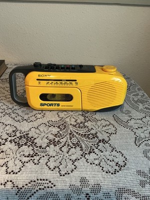 Vintage Sony Sports cassette player AM/FM 