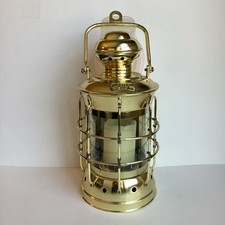 Nautical Masthead Brass Lantern 14” Replica Taiwan Candle Ship Lamp Heavy Duty