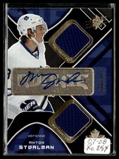 2007-08 jersey spx /999 auto Anton Stralman