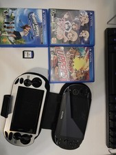 PS Vita OLED PCH-1001 4GB sd+ 4 Games Bundle exclusives and more lot