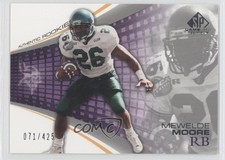 2004 SP Game Used Edition Authentic Rookies 71/425 Mewelde Moore #137 0c2