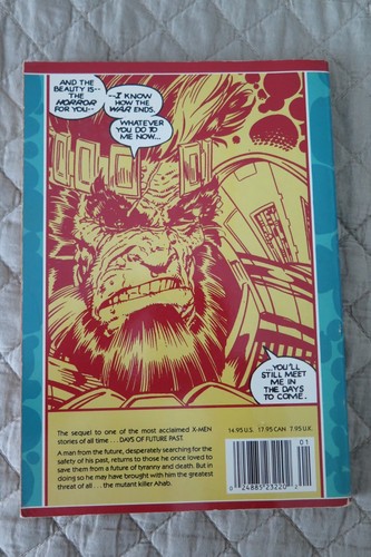 X-MEN DAYS OF FUTURE PRESENT TPB MARVEL COMICS VERY RARE OOP - Picture 5 of 7
