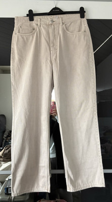 WEEKDAY Damen Jeans W34 L30 Rowe Extra High Straight Baumwolle