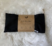 2 in 1 Eye Pillow Cooling Heat 100 Cotton Flaxseed Lavender Microwavable New
