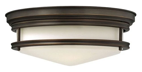 Hinkley Lighting 3301 3 Light Indoor Flush Mount Ceiling Fixture - Bronze - Picture 1 of 10