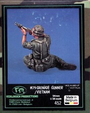 VERLINDEN PRODUCTIONS ECHELLE 1:35 (54MM) " M79 GRENADE ARTILLEUR / VIETNAM " LOT 452
