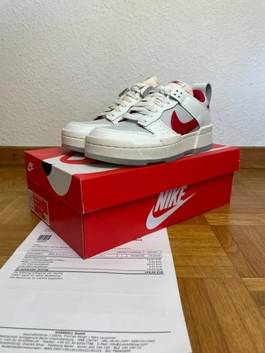 Nike Dunk Low Disrupt WMNS Gym Red CK6654 101 Sneaker Sportschuhe NEU EU 38.5