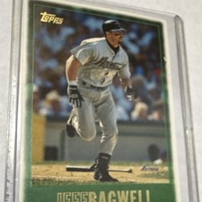 Topps 1997 Topps Jeff Bagwell #295 Houston Astros Base Set Card