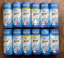 12 x LENOR W&auml;scheparf&uuml;m + Aprilfrisch + W&auml;scheperlen + je 155 g + NEU und OVP +