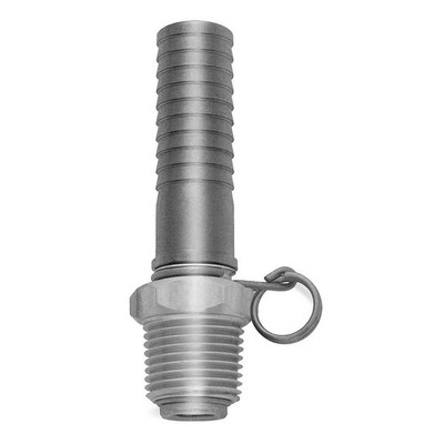 SANI-LAV N20S Swivel Hose Adapter,SS,3/4'' x 3/4'' 18D888