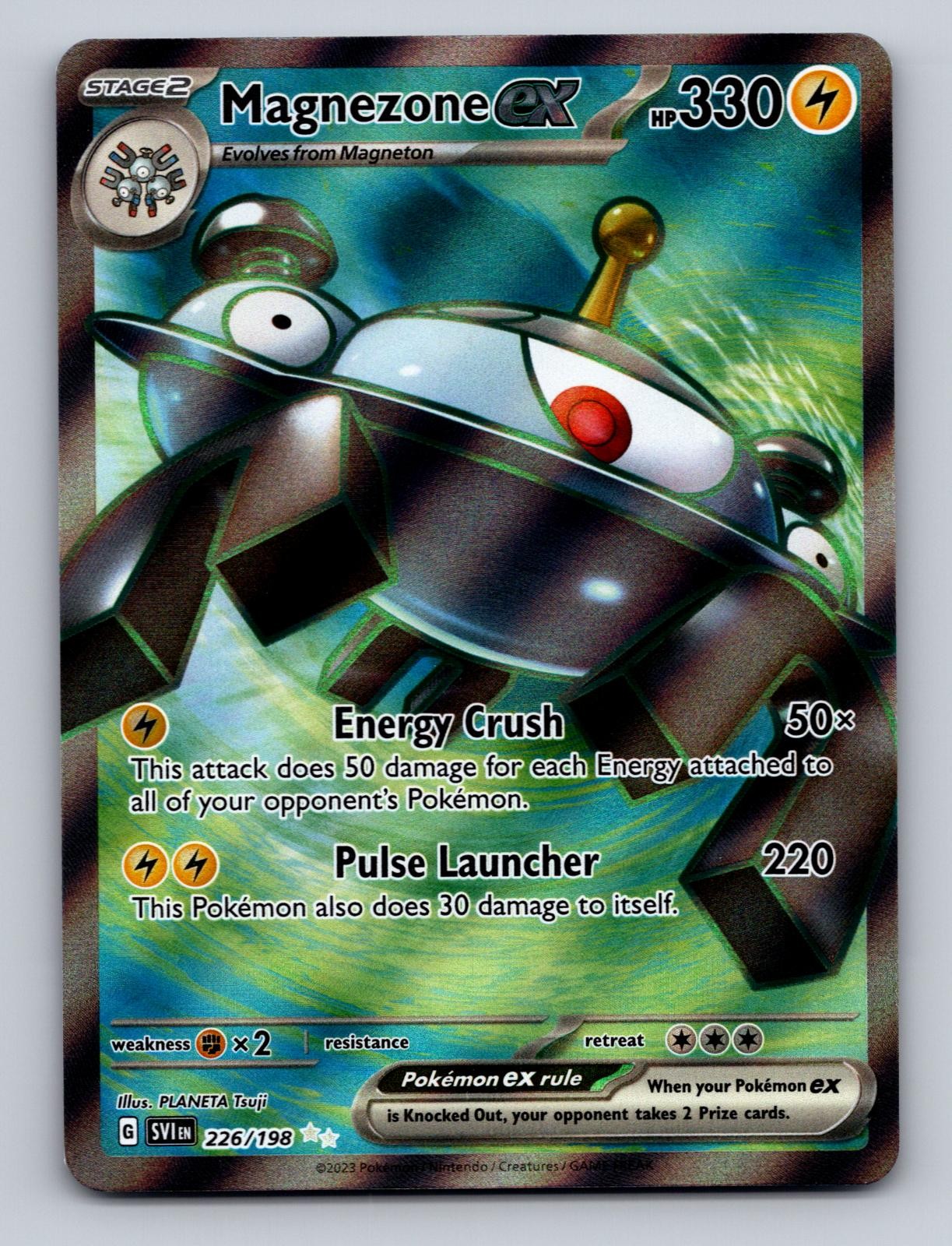 MAGNEZONE EX 226/198 ULTRA RARE SCARLET & VIOLET POKEMON NM