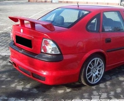 STW DTM Rear Trunk Spoiler Wing For Opel Vauxhall Vectra B Boot Lid High Kick