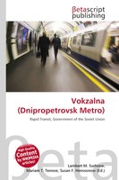 Lambert M. Surhone (U. A.) | Vokzalna (Dnipropetrovsk Metro) | Taschenbuch
