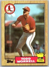 ⚾ 1987 Topps #465 Todd Worrell St. Louis Cardinals