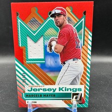 Marcelo Mayer Prospect Jersey Kings Patch Blue /99 2025 Donruss Baseball Red Sox