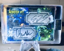 2024 WildCard Haunted Hits Dual Auto Travis Hunter & shedeur Sanders Rare 🔥 
