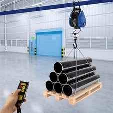 500kg Electric Hoist 30m Remote Control Winch 220V Lifting Crane UK