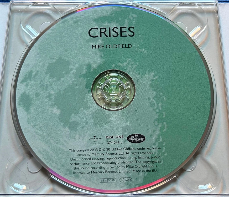 Mike Oldfield: CRISES - 2CD - Deluxe Edition - Mercury/Universal 2013 - NM! - Bild 3 von 4