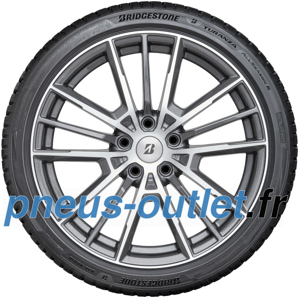 Bridgestone Turanza All Season 6 235/45 R19 le pneu idéal pour vos trajets quotidiens et vacances