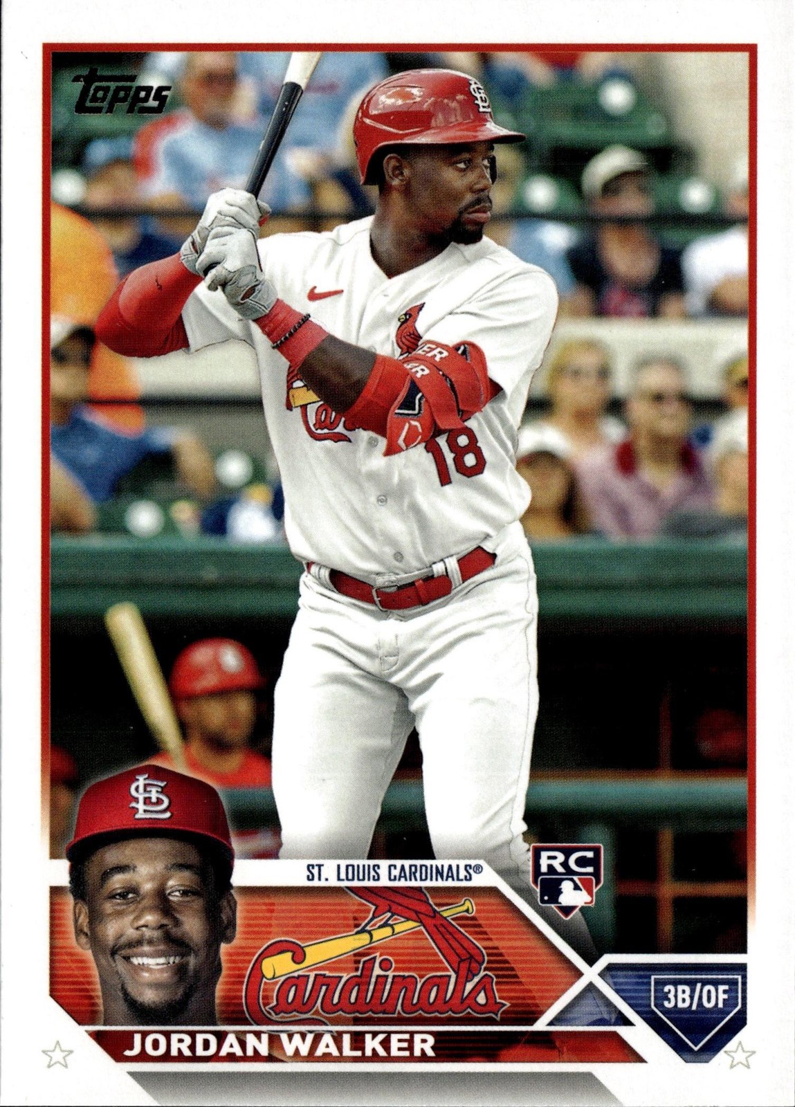 2023 Topps #344 Jordan Walker