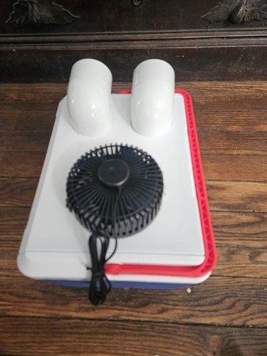 Onos Rechargeable Battery 10qt USB Fan Swamp Cooler Portable Fan Air Conditioner - Picture 8 of 8