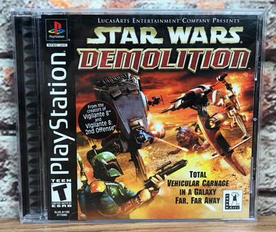 Star Wars Demolition (Playstation 1 PS1) CIB Complete - Tested