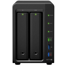 Synology DiskStation DS716+ Server NAS 2GB DDR3 4x 1.6GHz 2x Bay