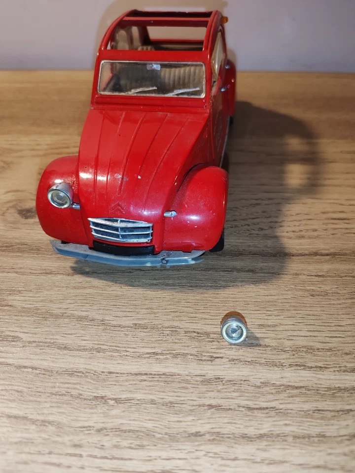 Solido Prestige 1/17 : Citroën 2cv Berline Coca Cola Lire L'annonce - Photo 4/4