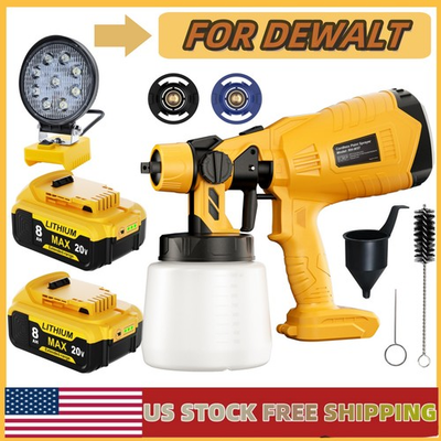 #ad #ad For Dewalt Battery 20V High Pressure Cordless Paint Sprayer Electric Spray Gun $94.22
