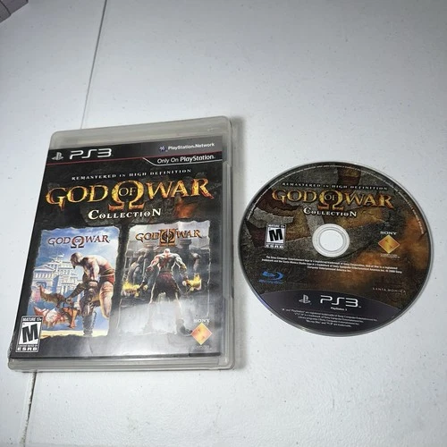 God of War Collection PS3 PlayStation 3 Clean Tested
