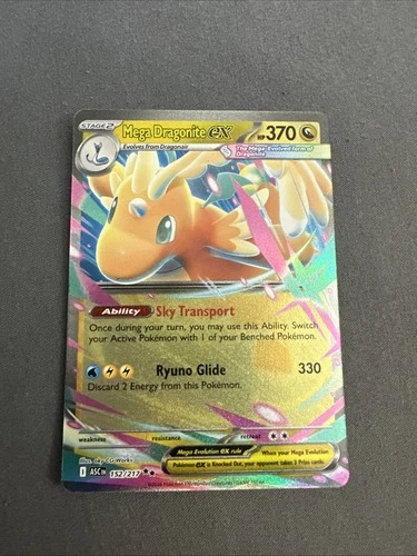 Mega Dragonite Ex #152 Pokemon Ascended Heroes
