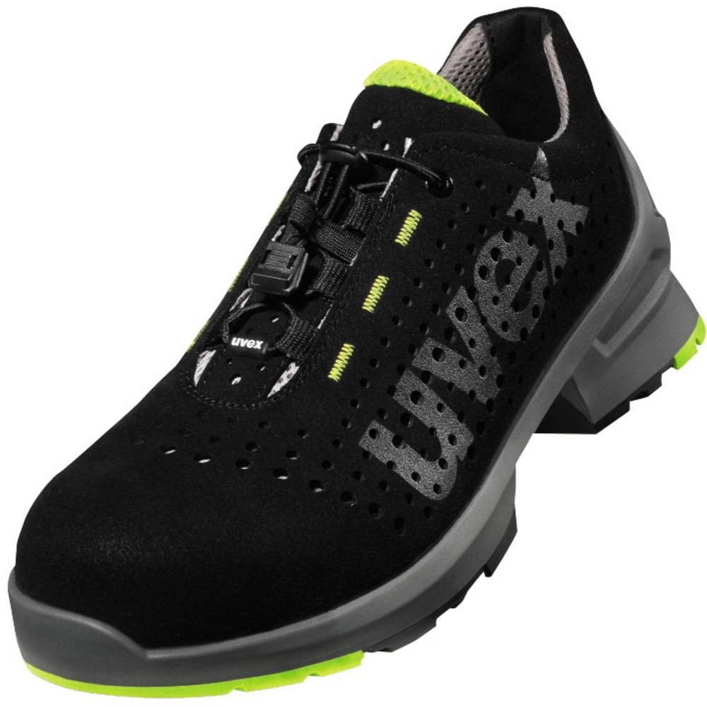 Chaussures de sécurité S1 uvex 1 43 noir avec absorption des chocs