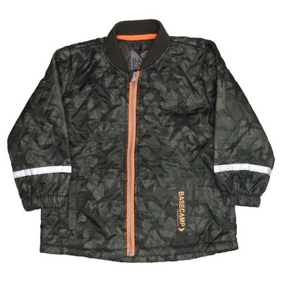 Base Camp, Winterjacke, Unisex (Kinder), Größe: 92, Grün/Mehrfarbig #H2o