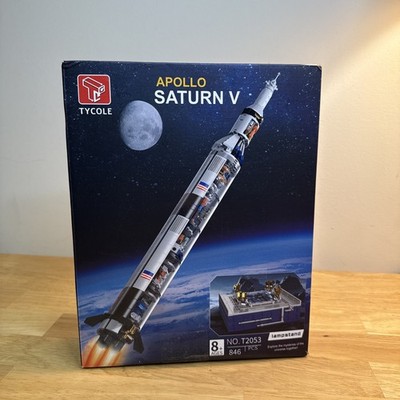 Tycole Apollo Saturn V Block Set with Launch Stand