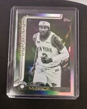 Topps 2025 Target Exclusive - Miles McBride Blackout parallel
