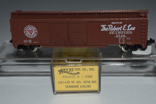Carro de carga doble puerta Atlas 3624 Seaboard 50' escala N 9148 C57016 | Condition: Used