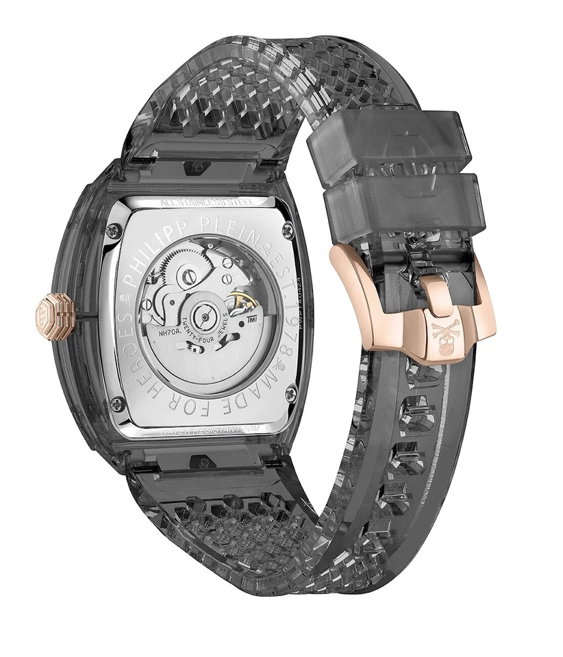 Reloj Philipp Plein Gris Hombre Analógico Gris El $keleton Cristal PWPTA0424 Foto 2 de 4
