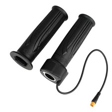 Grip for Electric Bike 12V 72V, 3-Pin Waterproof Universal Full Twist Throttle