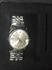 Rolex Oysterdate Mens Stainless Steel Watch Oyster Band Silver Dial 6694