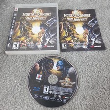 Mortal Kombat Vs DC Universe PS3 (PlayStation 3, 2006) With Manual CIB Complete