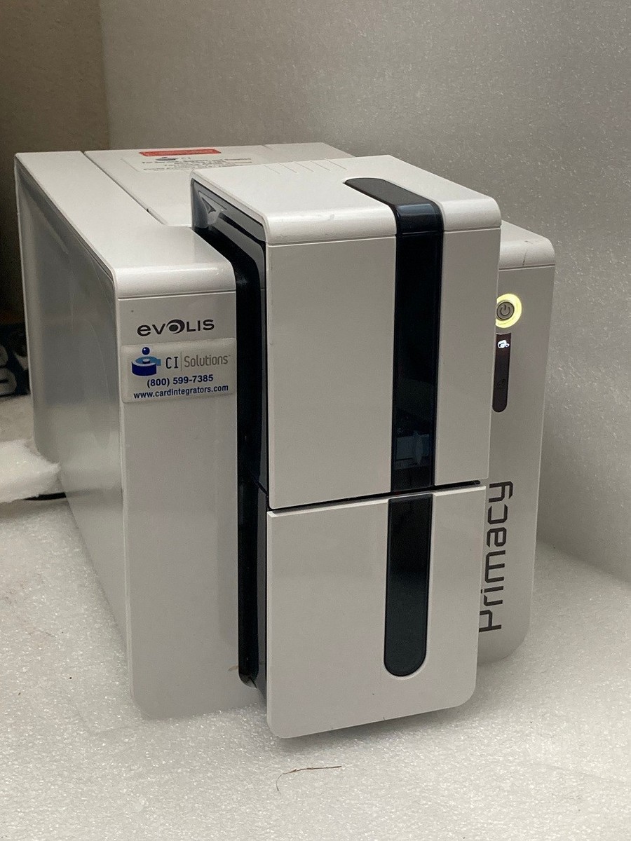 Evolis Primacy ID Card Thermal Printer(PM1H0000BS) { UNTESTED } | eBay